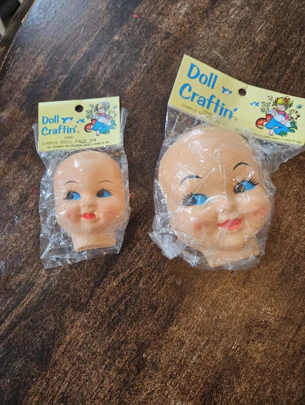 Vintage Doll Heads